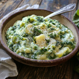 Paleo Colcannon in a bowl