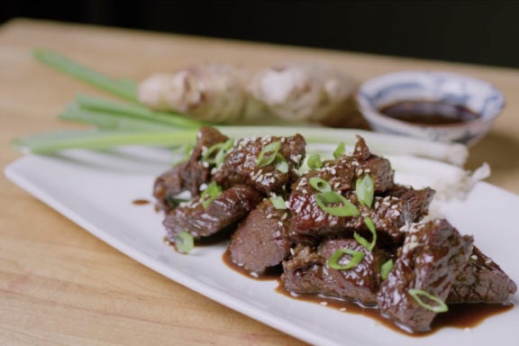 korean bbq steak tips