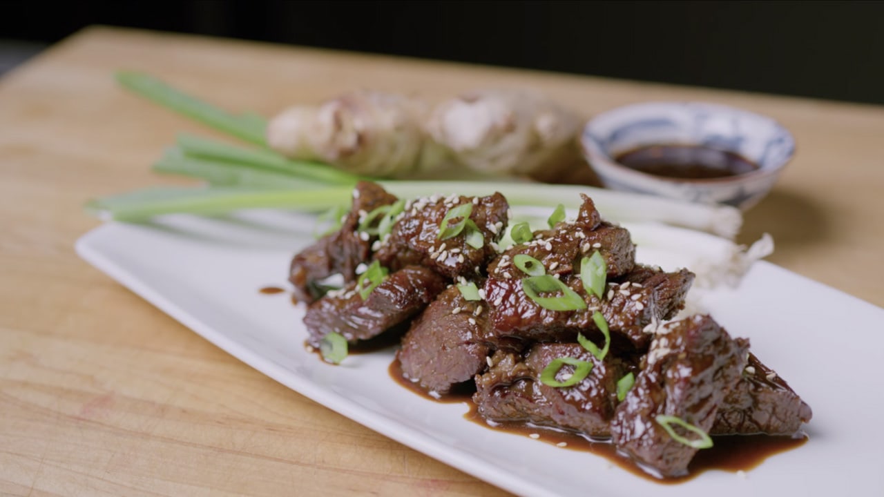 korean bbq steak tips