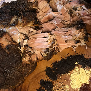 coffee-rubbed pulled pork recipe