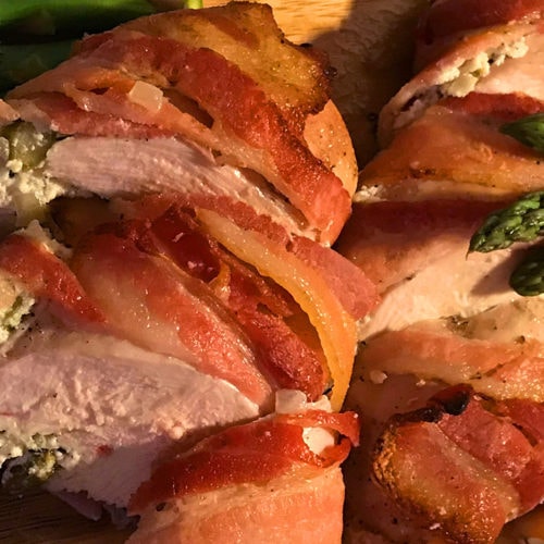 Bacon Wrapped Asparagus Stuffed Chicken Breast Just Cook by ButcherBox