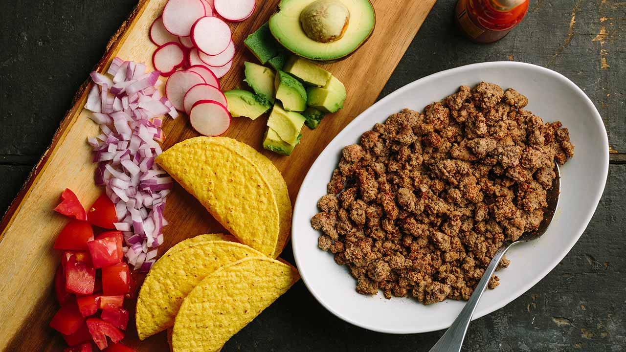 simple taco meat