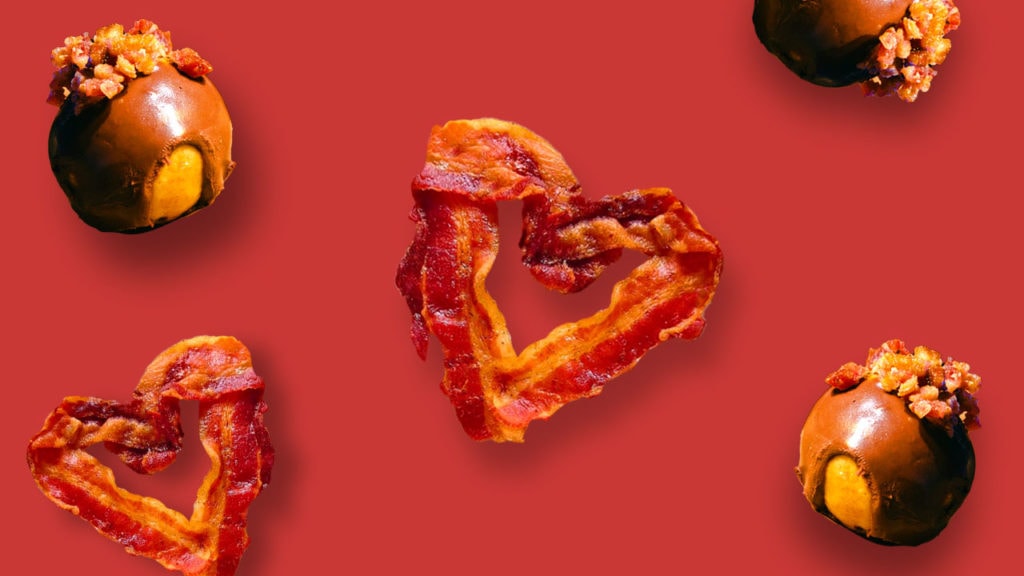 Chocolate Bacon Peanut Butter Truffles Just Cook