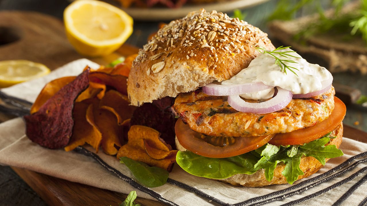 How To Make Salmon Burgers And The Perfect Salmon Burger Toppings Just Cook