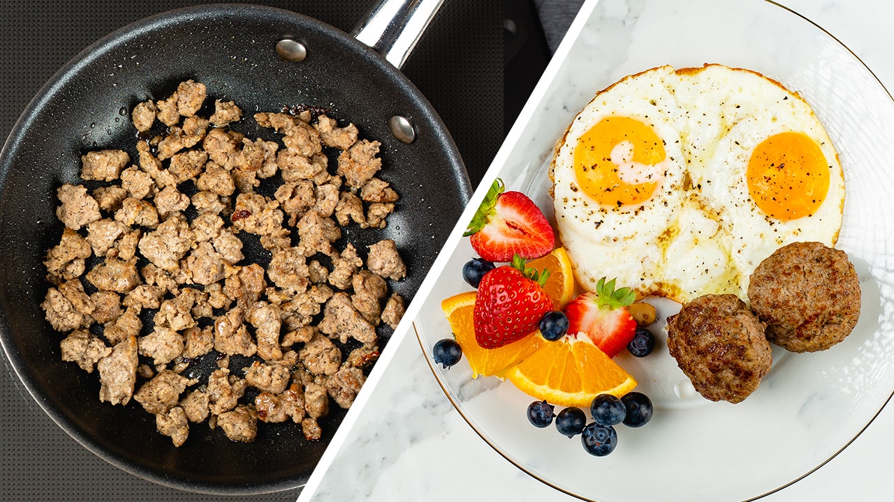 AMAZING Homemade Breakfast Sausage • FIVEheartHOME