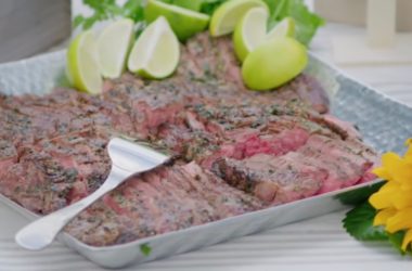 cilantro lime flank steak