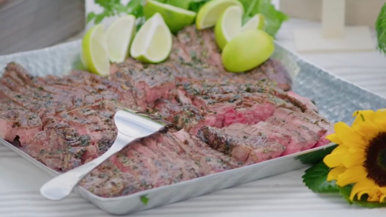 cilantro lime flank steak