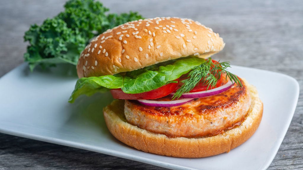 How to Cook Frozen Salmon Burgers (Oven, Air Fryer, Skillet) Just Cook