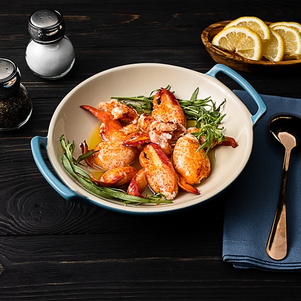 Butter Poached Lobster - The Wooden Skillet