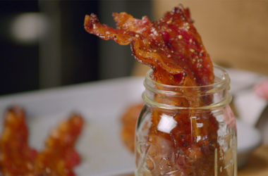 homemade candied bacon