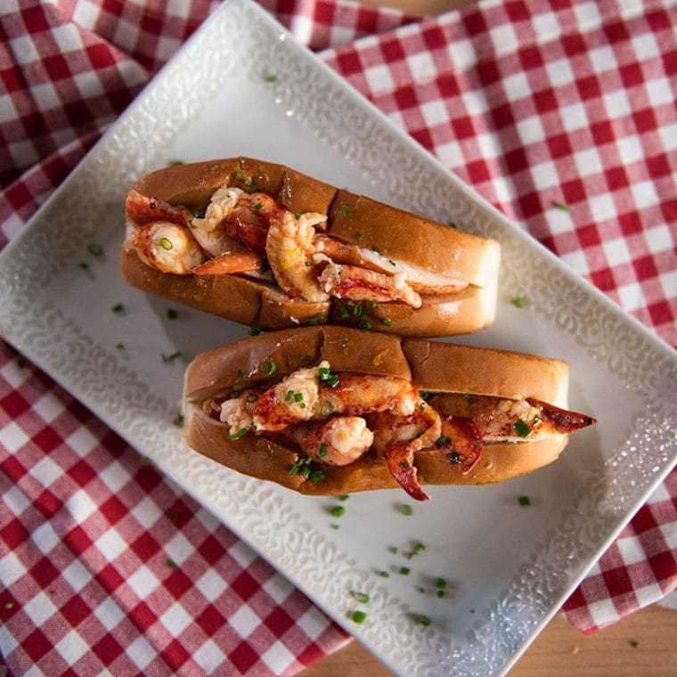 Hot Buttered Lobster Roll Just Cook by ButcherBox