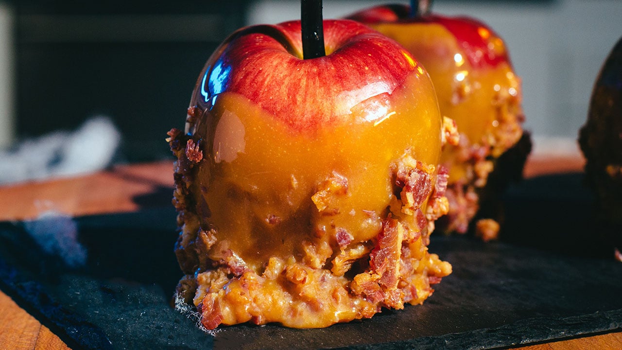 bacon caramel apple