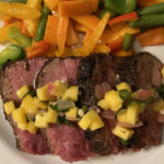 Grilled Tri-Tip with Mango Salsa
