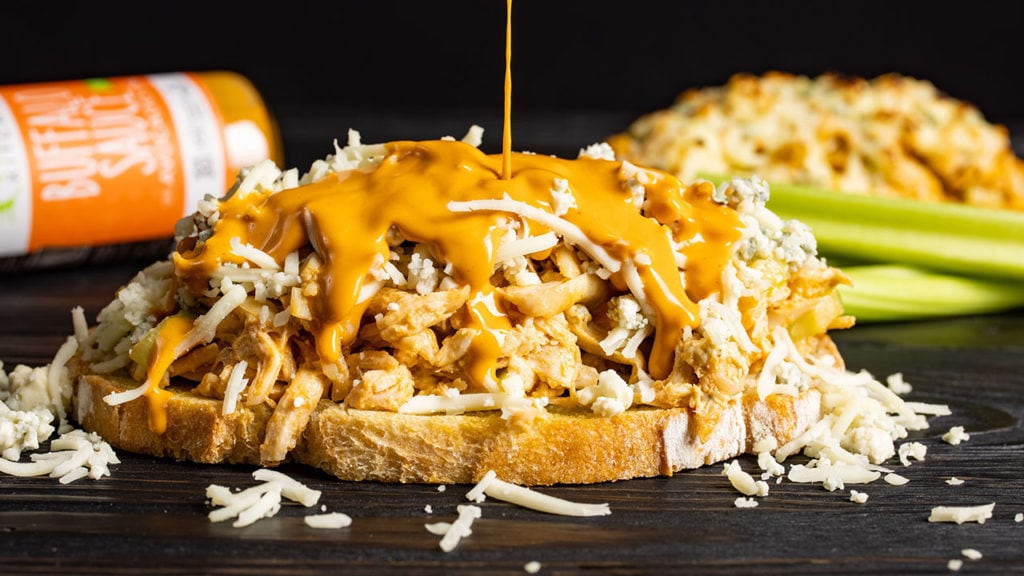 Buffalo Chicken Melt Just Cook