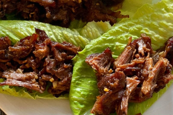 sweet and sour pulled beef