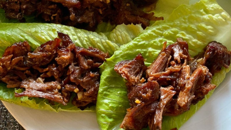 sweet and sour pulled beef