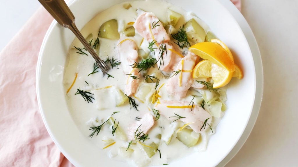 Salmon Chowder with Lemon and Dill Just Cook by ButcherBox