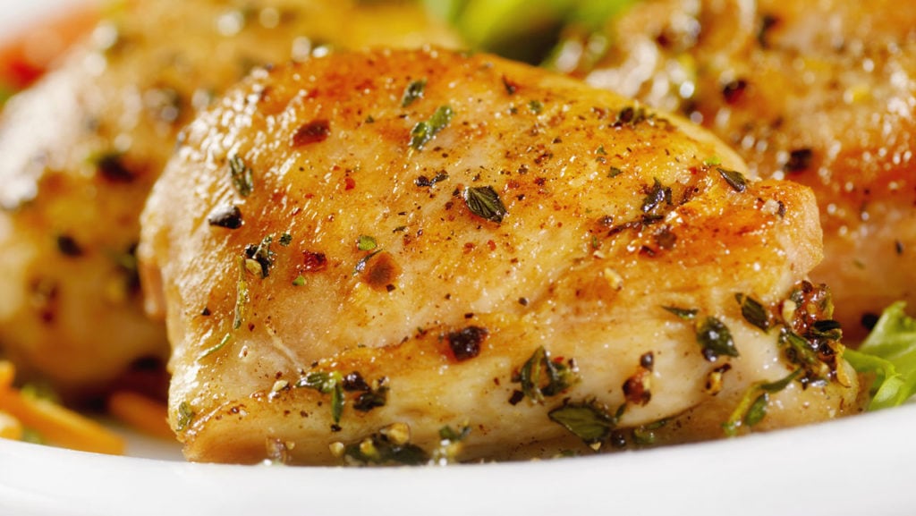 The Best Way To Roast Boneless Skinless Chicken Thighs Just Cook by