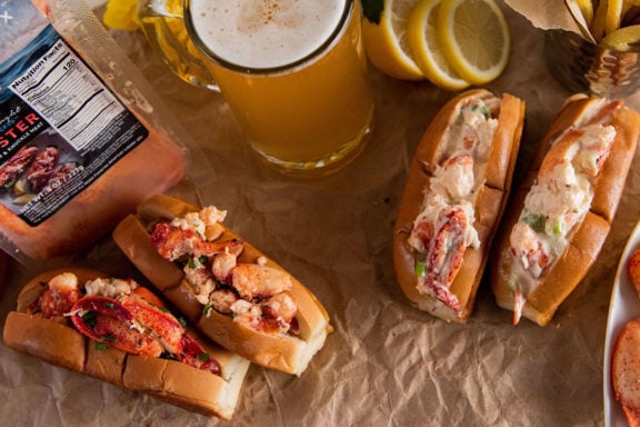 different types of lobster rolls