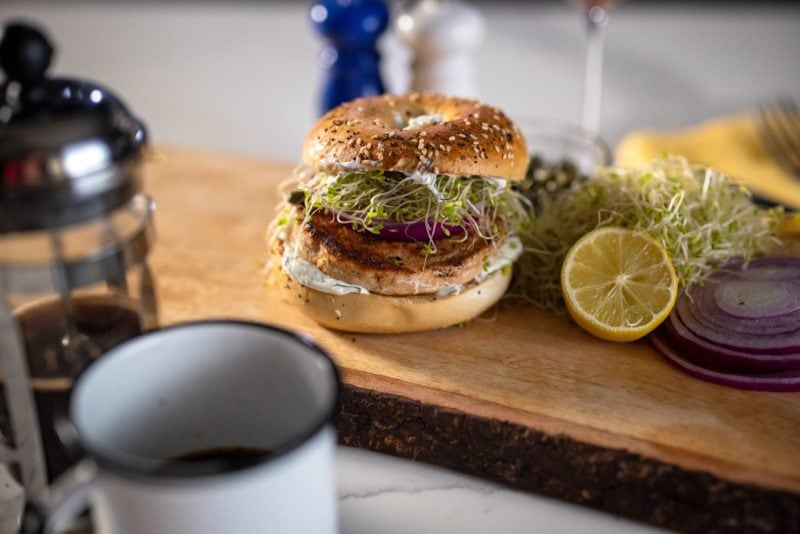 The Fastest, NoFuss, WorkFromHome Lunch The Salmon Burger Just