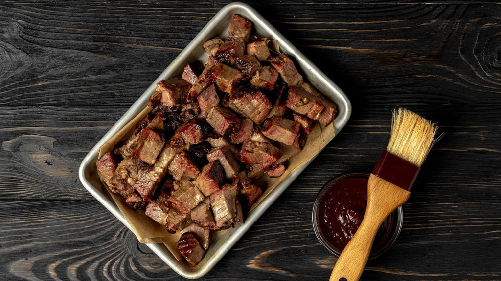 smoked burnt ends