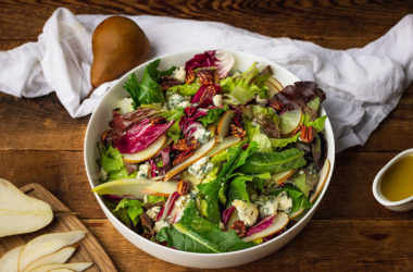 pear salad with blue cheese