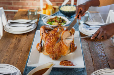 thanksgiving table turkey 2021