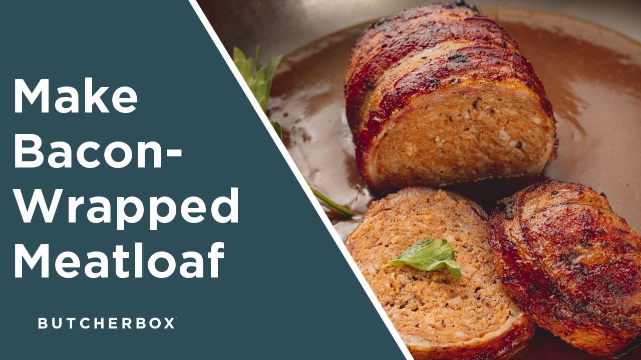 Bacon Wrapped Meatloaf RECIPE and VIDEO