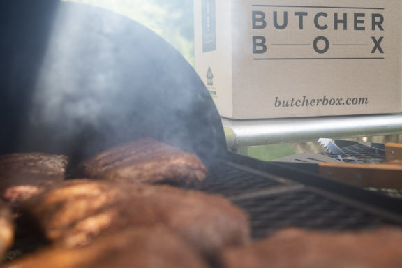 meat smoking and a butcherbox