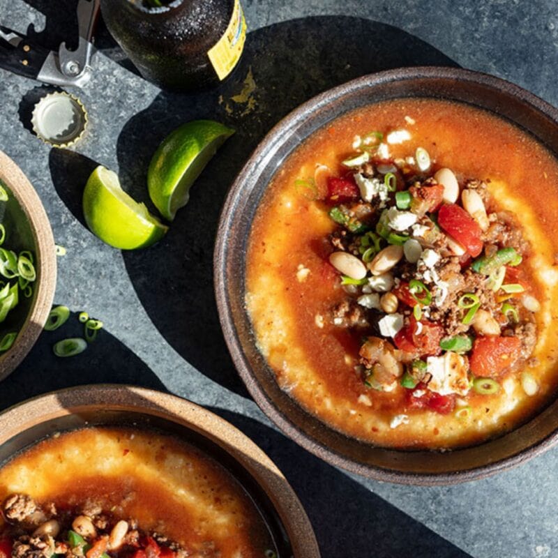 Bison and Bean Chili with Polenta Just Cook by ButcherBox