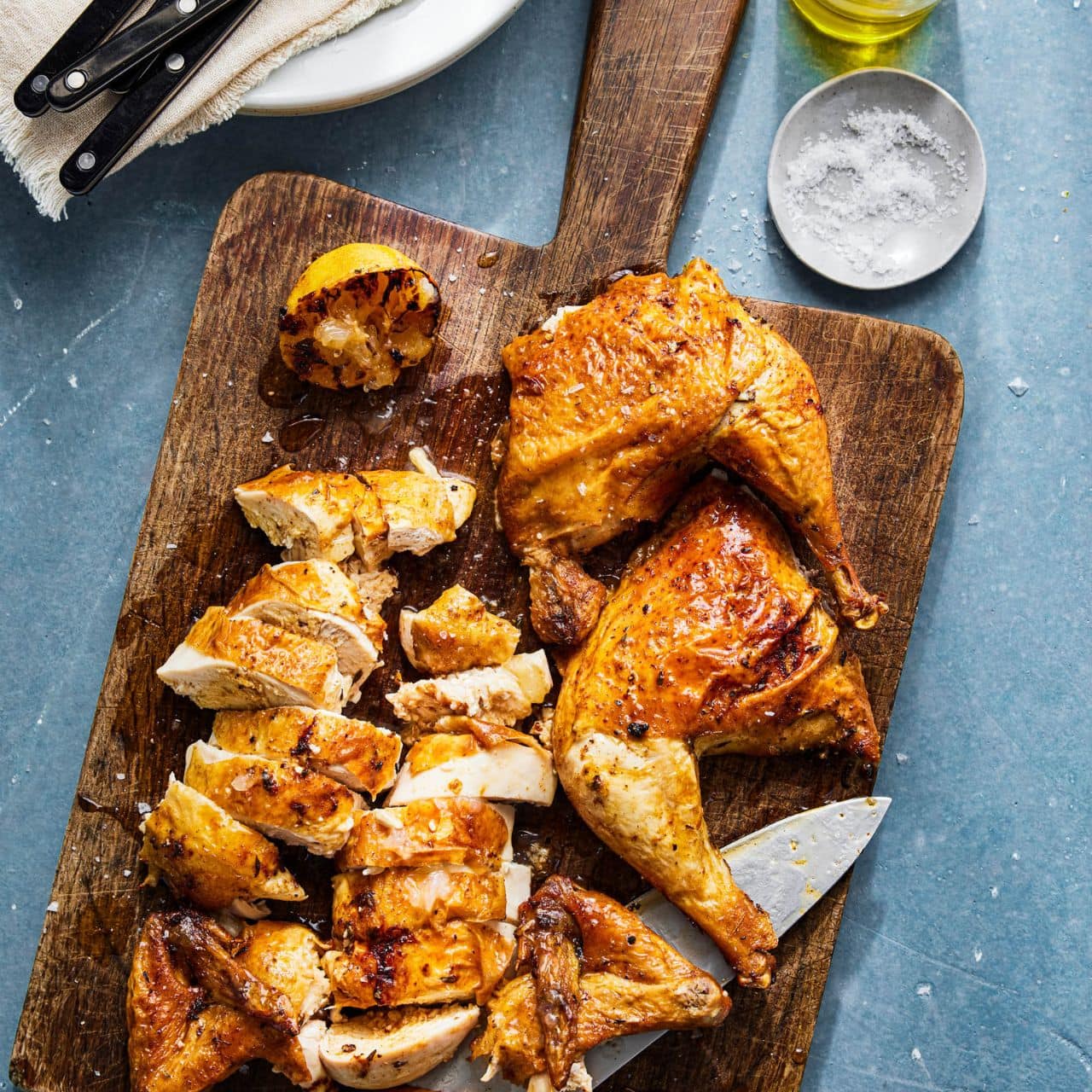 Frieda Loves Bread: Instant VORTEX Air Fryer Rotisserie 101- Lemon Herb  Chicken