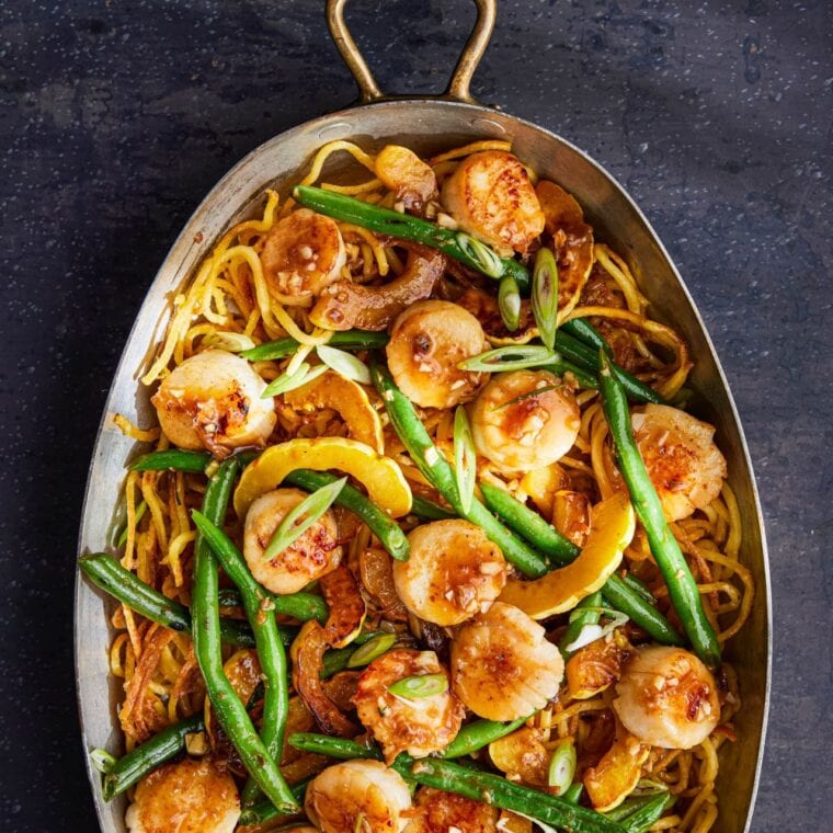 Scallops in XO Sauce with Fried Noodles Just Cook by ButcherBox