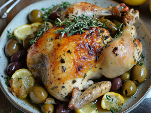 Mediterranean Olive Chicken