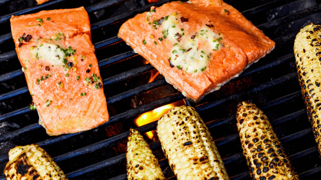 Grilled Salmon and Corn with HerbMiso Butter Just Cook by ButcherBox
