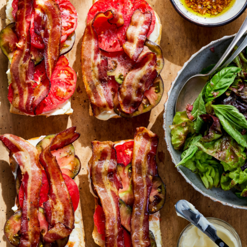 OpenFaced BLTs Just Cook by ButcherBox
