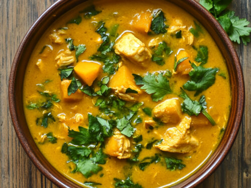 Curried Butternut Squash Chicken