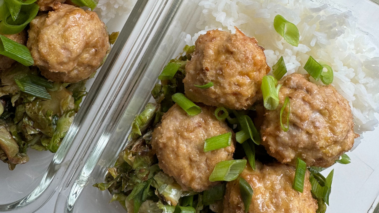 Teriyaki Chicken Meatball Meal Prep Just Cook by ButcherBox