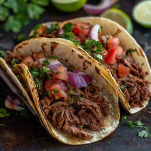 Beef Barbacoa Tacos