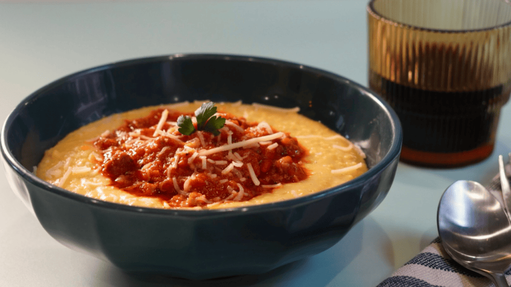 ThreeCheese Polenta with Pork Breakfast Sausage Just Cook by ButcherBox