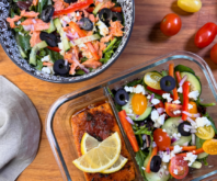 Meal Prep: Mediterranean Salmon Salad