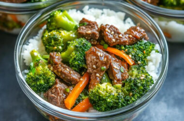 Beef & Broccoli Meal Prep Bowls