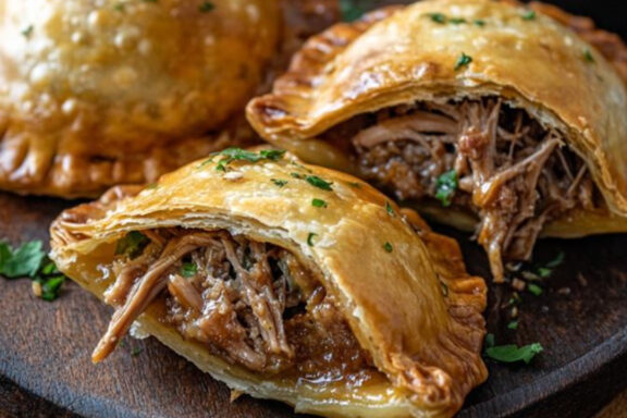 Pork Empanadas on a plate