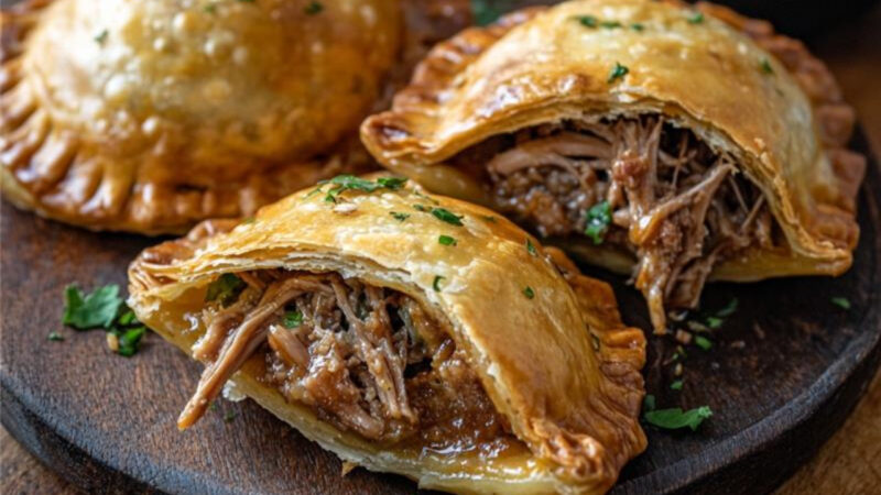 Pork Empanadas on a plate