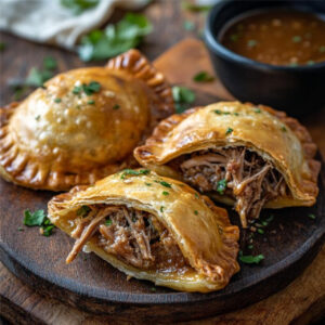 Pork Empanadas on a plate