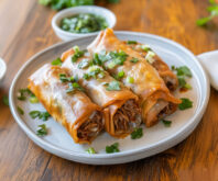 Barbacoa Egg Rolls