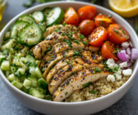 Lemon Herb Chicken Bowl