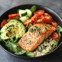 Salmon Grain bowl