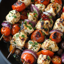 Yogurt-Marinated Chicken Skewers